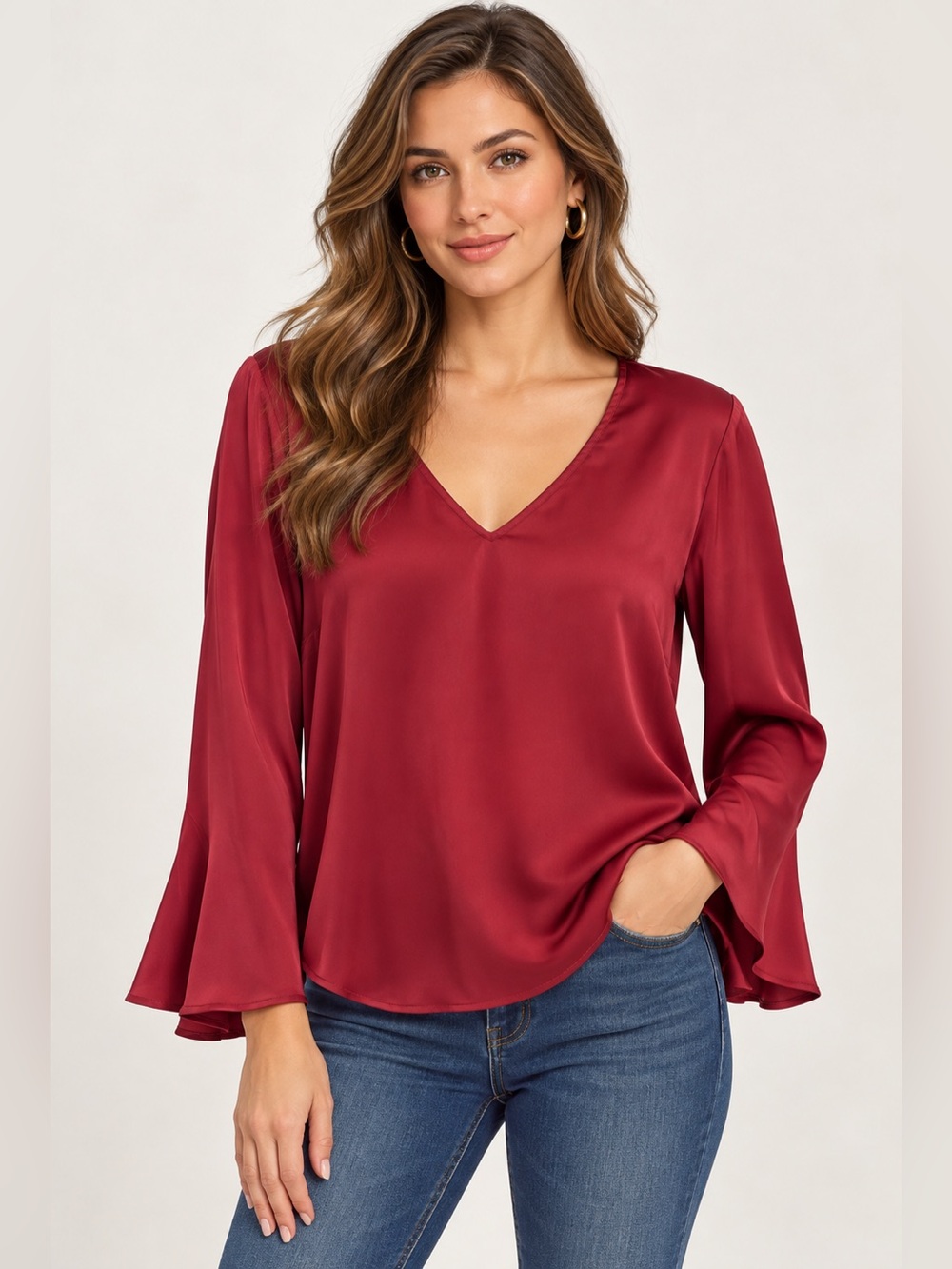 ELOQUII Women’s Blouse Size 20 NEW # Bag 223